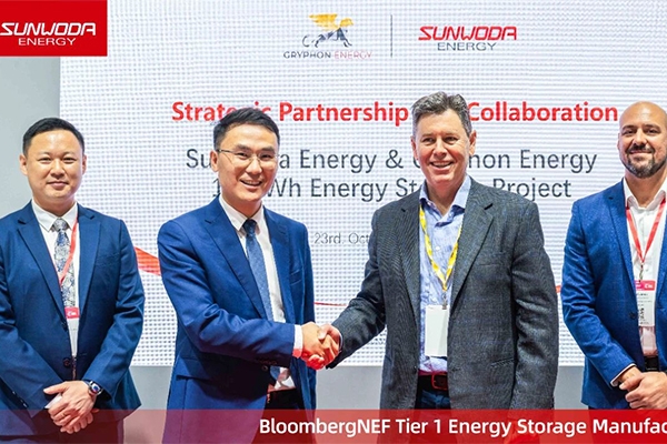 1.6GWh!欣旺達儲能牽手Gryphon Energy再拓澳洲市場