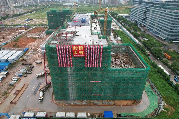 總投資7.5億!廣東惠州新明海用戶側儲能設備項目主體結構封頂