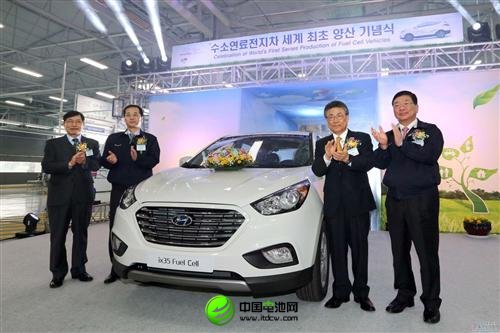 現代汽車全球率先批量生產氫燃料電池車