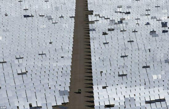探秘世界最大太陽能電廠：鳥類飛過被燒焦