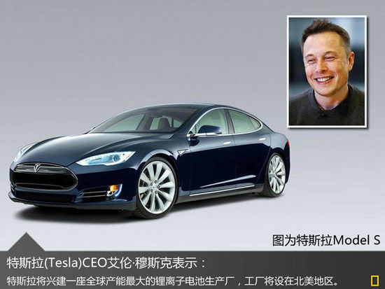 特斯拉銷量預期增55% 有望自建鋰電池廠