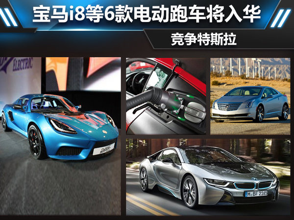 菲斯科、寶馬i8等6款電動(dòng)跑車將入華 競爭特斯拉