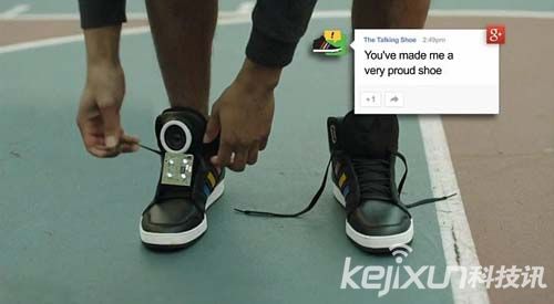 谷歌推出新型可穿戴設(shè)備 會說話的鞋