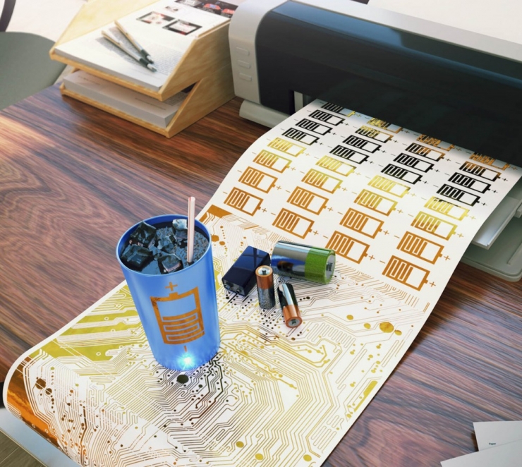 家用打印機就能造出“超薄電池” 可穿戴設備有救了？ 