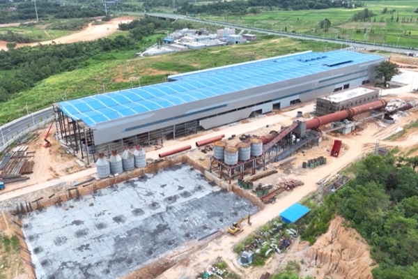 總投資12.8億!江西新余一電池原材料項目即將試產