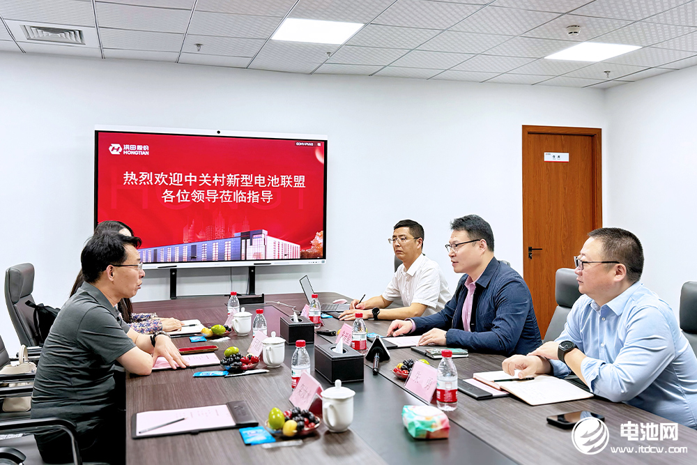 中國電池新能源產業鏈調研采訪團一行到訪洪田股份 中國電池新能源產業鏈調研采訪團一行到訪洪田股份