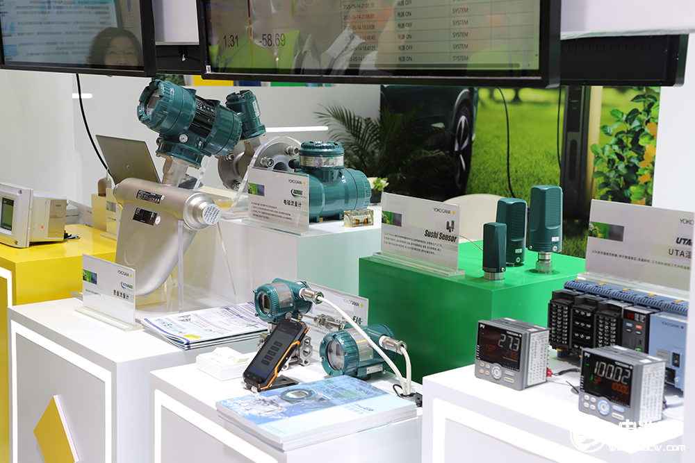 圖/橫河電機展品