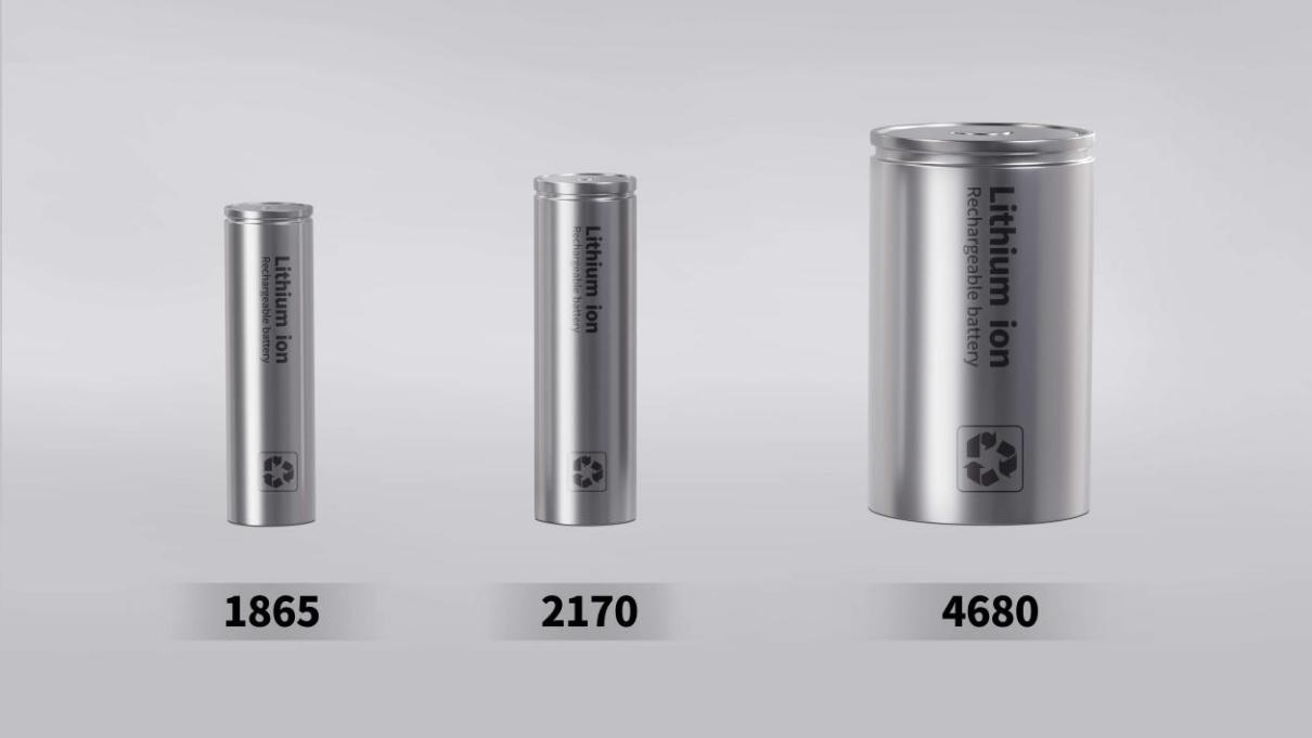 大圓柱電池尺寸演進