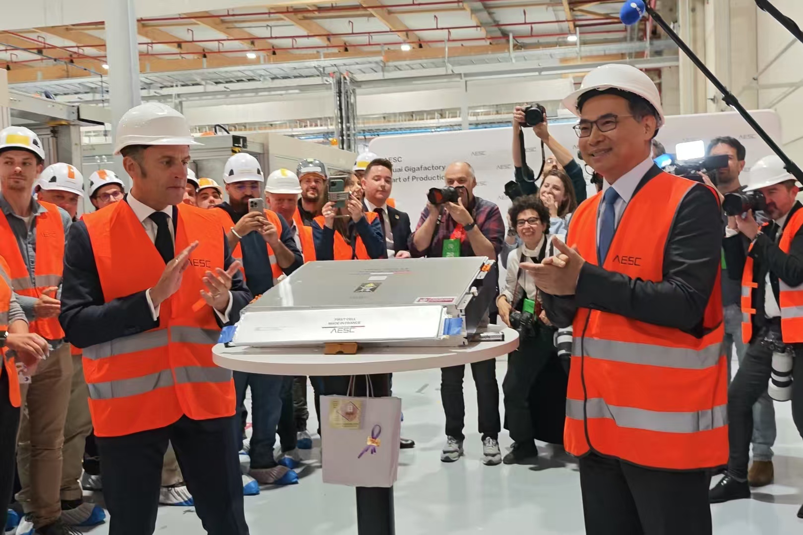 遠景動力法國超級工廠投產 遠景動力法國超級工廠投產