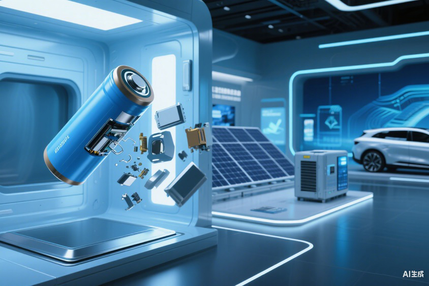 電池新能源行業 圖/AI生成 電池新能源行業 圖/AI生成