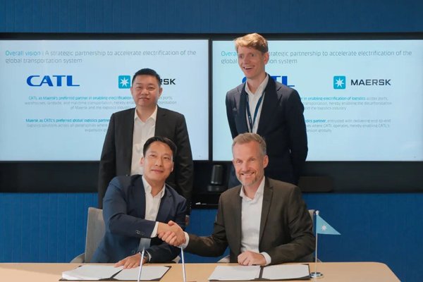 探索物流電動化創新應用 寧德時代又簽署全球戰略合作