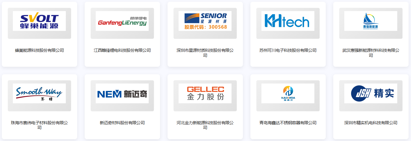 第15屆（2025年）中國電池新能源行業(yè)優(yōu)秀供應商