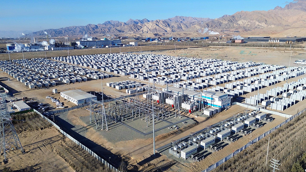 圖：遠景景怡查干哈達儲能電站