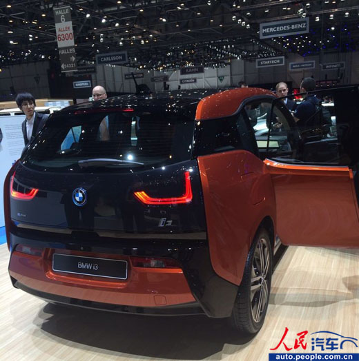 寶馬i3亮相日內瓦車展 今年國內上市