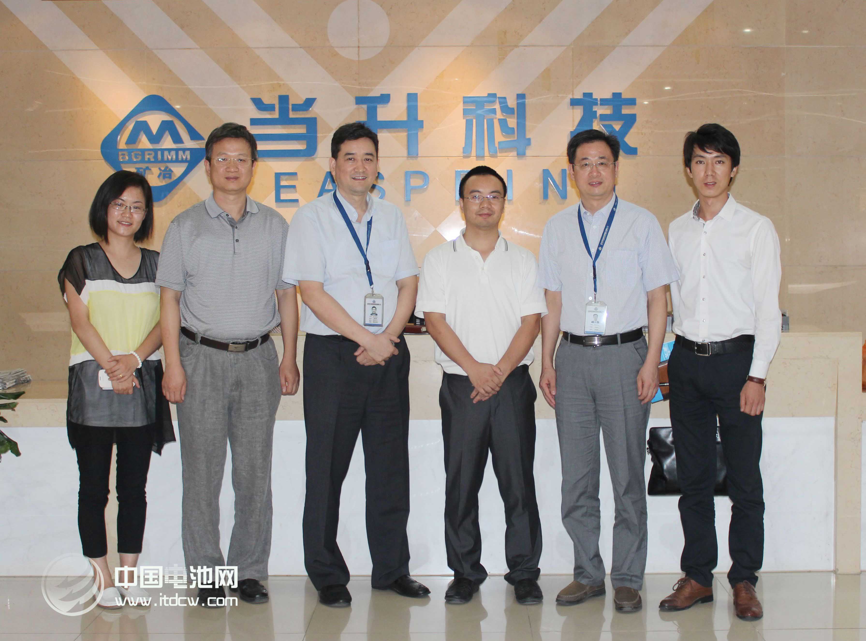 北京經信委朱曉龍一行蒞臨北當升科技調研指導