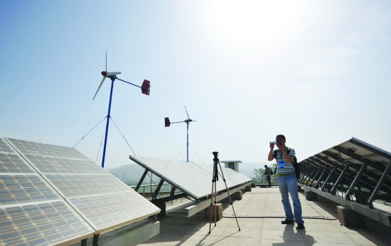 天津最大光伏電站建成 年發電量可供萬戶