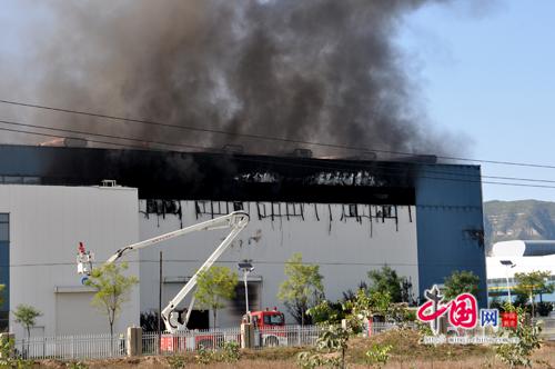 陽煤集團山西吉天利電池發生火災事故  無人員傷亡