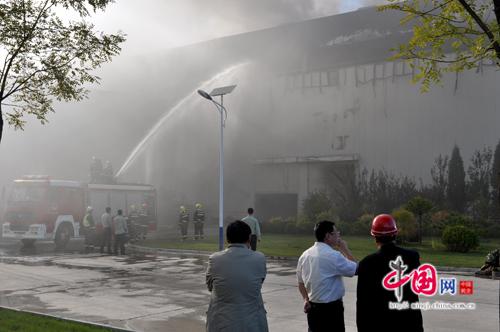 陽煤集團山西吉天利電池發生火災事故  無人員傷亡