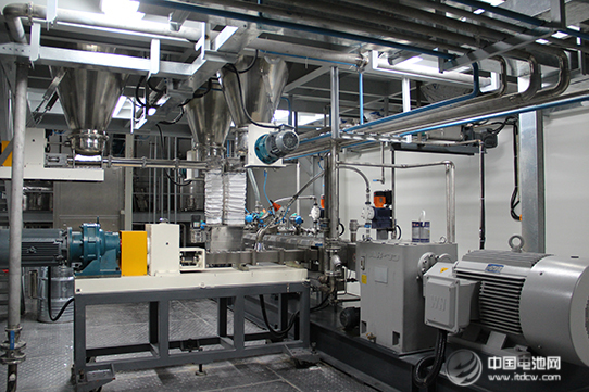 金銀河智能首創鋰電正負極漿料生產線在南都電源投產