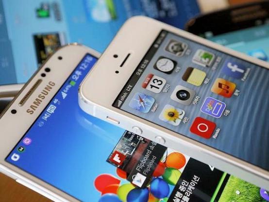 谷歌與蘋果之間的智能手機大戰