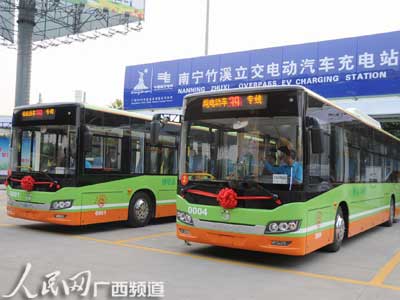 南寧出臺意見推動新能源汽車產業發展 2020年前推廣6000輛 南寧出臺意見推動新能源汽車產業發展 2020年前推廣6000輛