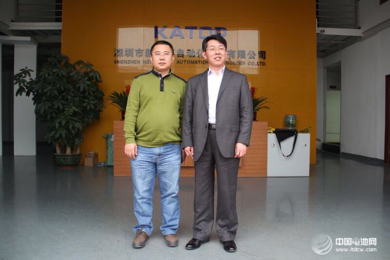 中國電池網(wǎng)于清教一行調(diào)研新嘉拓 鋰電池國產(chǎn)設(shè)備大有可為