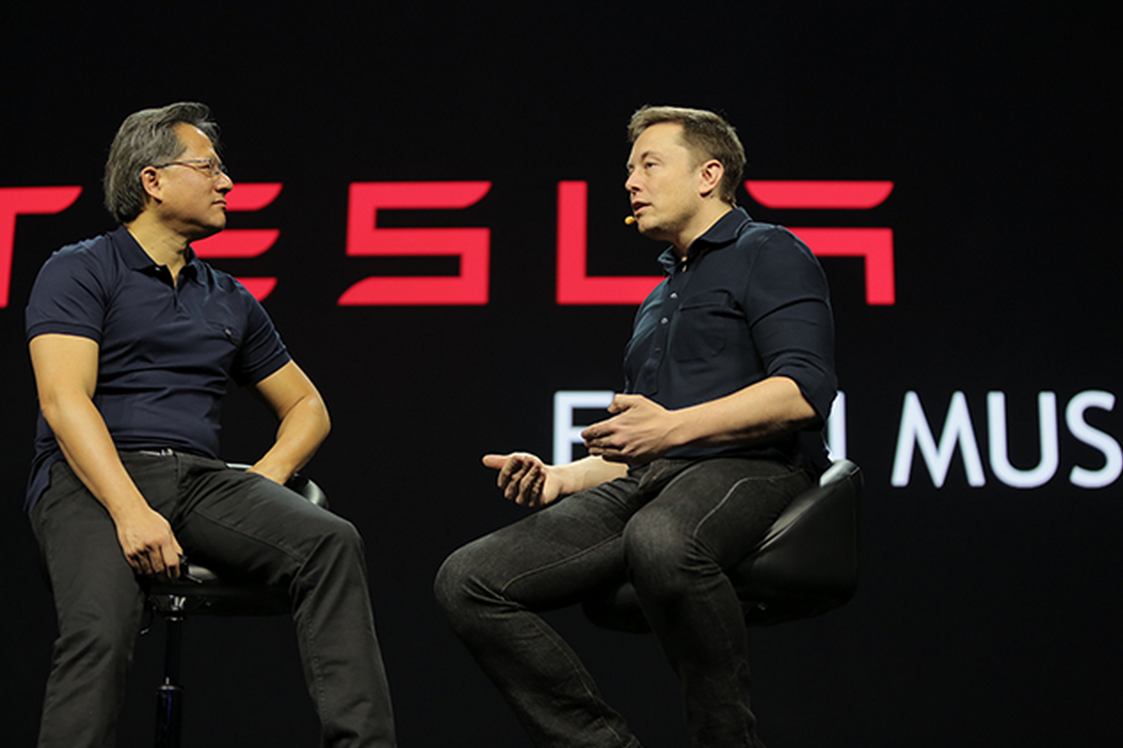 馬斯克對話黃仁勛：特斯拉將成為無人駕駛車行業的領導者