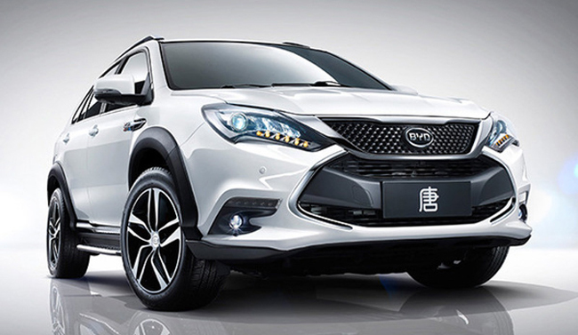 比亞迪插電式混合動(dòng)力SUV“唐”上市 最低售價(jià)在21萬(wàn)元以內(nèi)