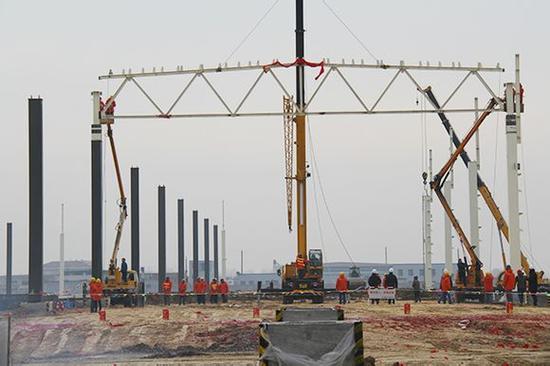 青島萊西擬建北汽新能源生產基地 年底前建成運營