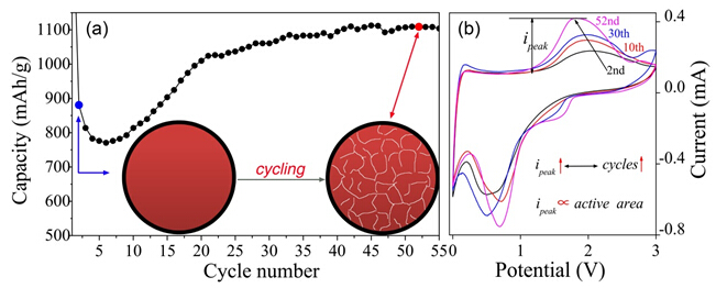 合肥研究院鋰離子電池負(fù)極材料研究獲進展 合肥研究院鋰離子電池負(fù)極材料研究獲進展
