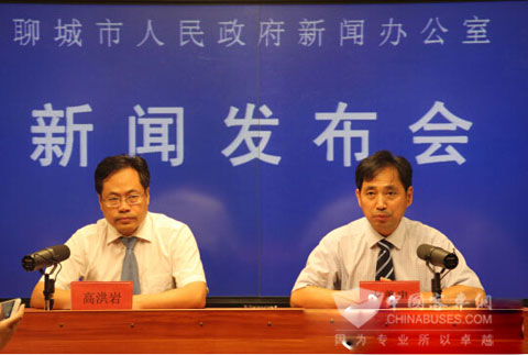 山東聊城200輛新能源公交上路 總量已達(dá)到650輛