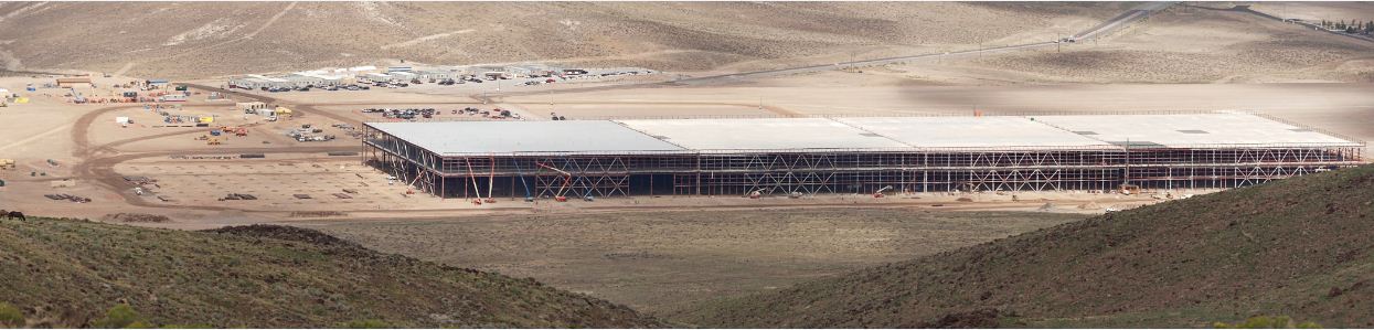 特斯拉超級電池工廠即將落成 最新照片曝光