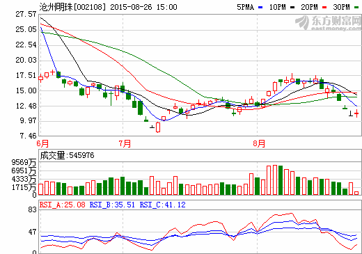 滄州明珠：上半年實(shí)現(xiàn)營(yíng)收9.73億元  同比增長(zhǎng)0.75%