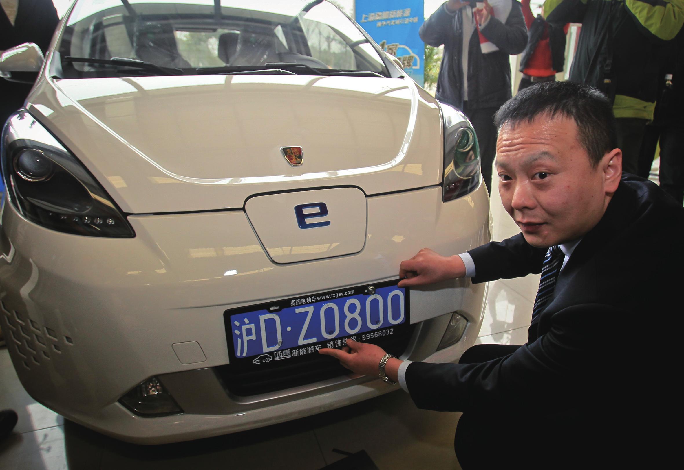 上海試行新能源汽車(chē)分時(shí)租賃 每分鐘租車(chē)費(fèi)0.5元