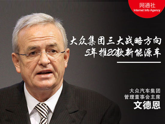 大眾汽車集團(tuán)管理董事會(huì)主席文德恩