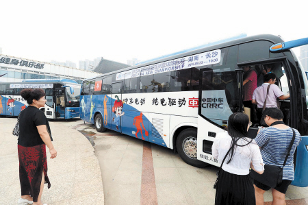 量身訂制 時代電動贊助男籃亞錦賽40輛純電動客車