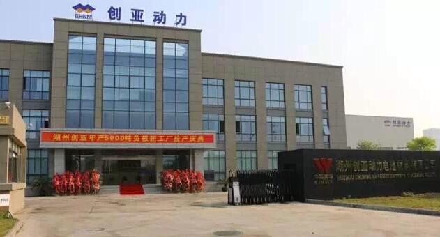 湖州創(chuàng)亞動(dòng)力電池材料有限公司