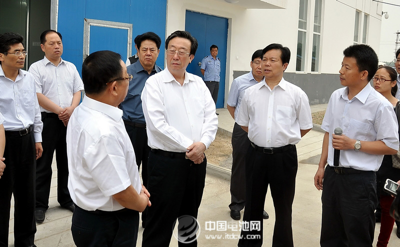 河南省委書記郭庚茂考察金龍集團及隔膜項目