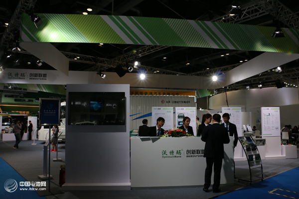 國(guó)內(nèi)一線動(dòng)力電池品牌集中亮相新能源汽車成果展