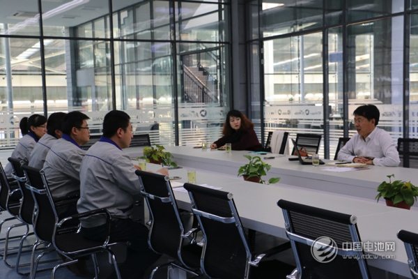 鋰電“達沃斯”秘書長于清教一行應邀調研海德新能汽車