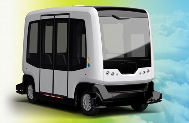 無人駕駛電動巴士首次載人路試 將在荷蘭投入使用