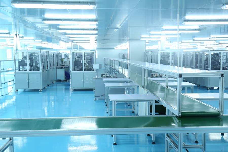 妙盛動力科技企業(yè)的高標(biāo)準(zhǔn)化廠房