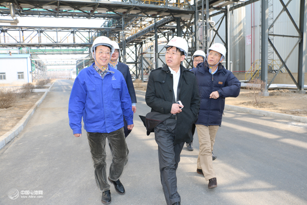 于清教一行調研鞍山興德 于清教一行調研鞍山興德