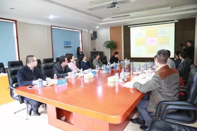 長(zhǎng)沙先導(dǎo)投資控股董事長(zhǎng)劉繼雄一行考察巨星集團(tuán)