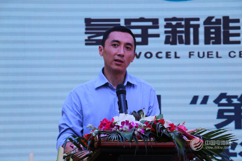 氫宇總經理歐陽洵作新品介紹及主題演講 氫宇總經理歐陽洵作新品介紹及主題演講