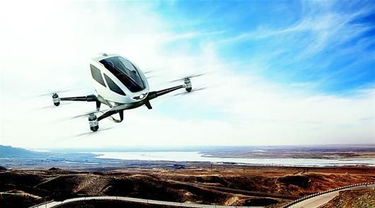 全球首款 中國產載客無人機將在美測試 全球首款 中國產載客無人機將在美測試