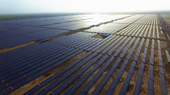 中興能源巴基斯坦300兆瓦光伏電站航拍實(shí)景圖