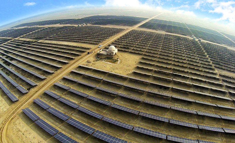 中國一冶:10個月建成巴基斯坦300兆瓦光伏電站 中國一冶:10個月建成巴基斯坦300兆瓦光伏電站