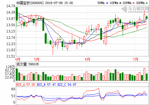 中國寶安：NCA產能達3000噸/年 未來加大新能源領域布局