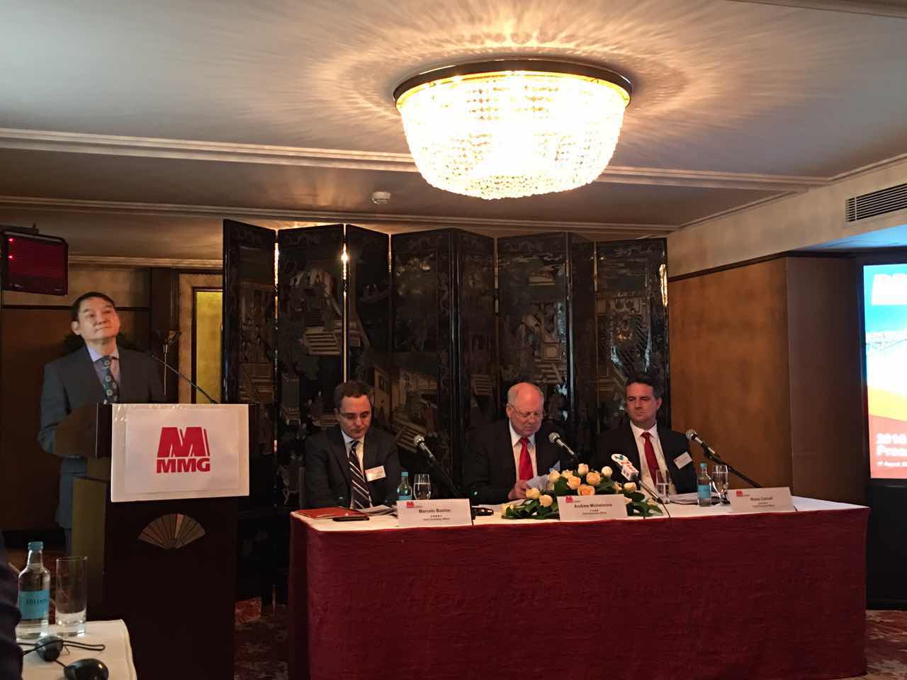 五礦資源重心由鋅轉向銅 上半年虧9300萬美元